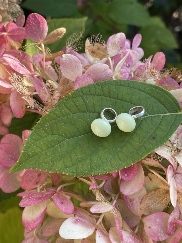 Aanhangers lemon chrysoprase